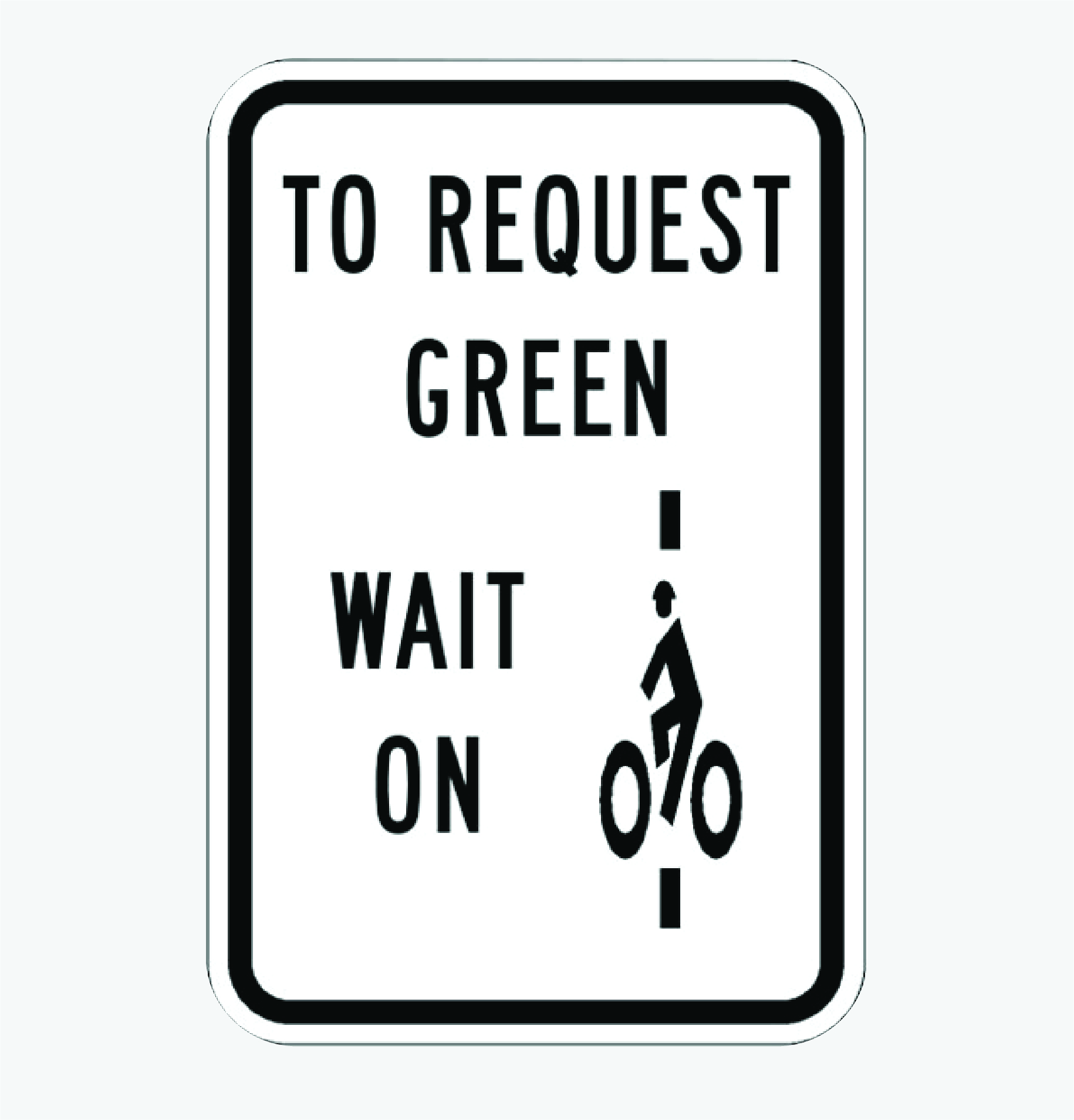 R10-22 Cycling Sign